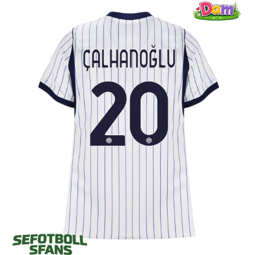 Inter Milan Hakan Calhanoglu #20 Bortatröja Kvinnor 2026-27 Kortärmad